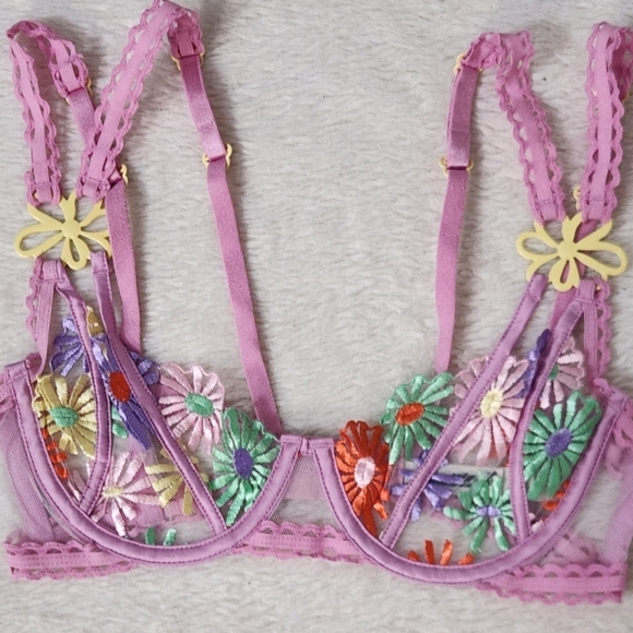 New!For Love and Lemons Gia Underwire Bra - Picture 10 of 15